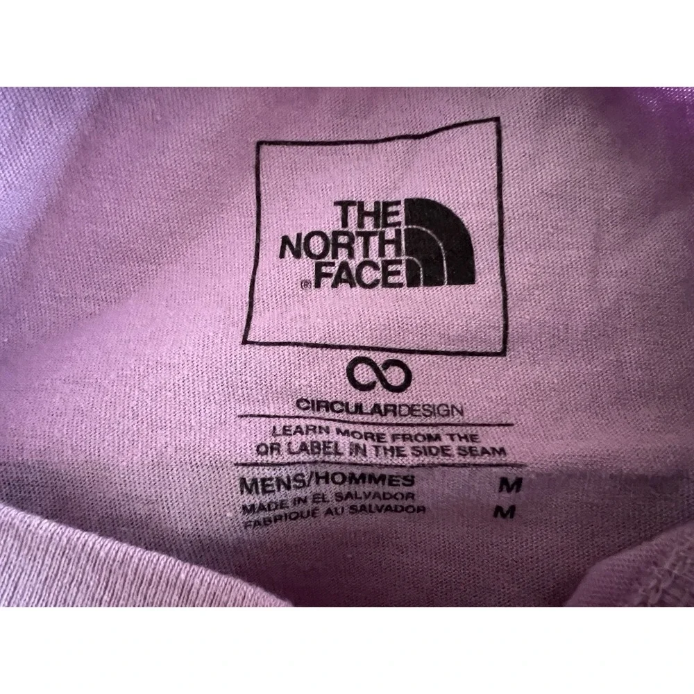 The North Face Purple/Pink  T‎ Shirt Men's Medium
